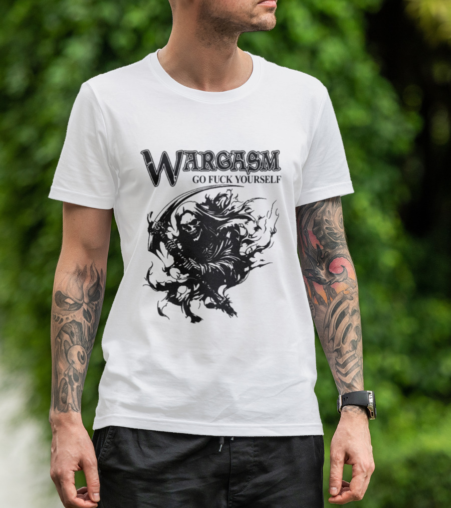 Wargasm Go Fuck Yourself Dark Fantasy Creature T-Shirt