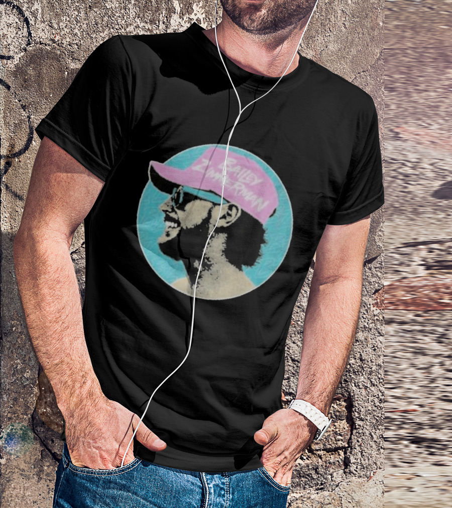 Bailey Zimmerman Circular Pink Hat Profile T-Shirt