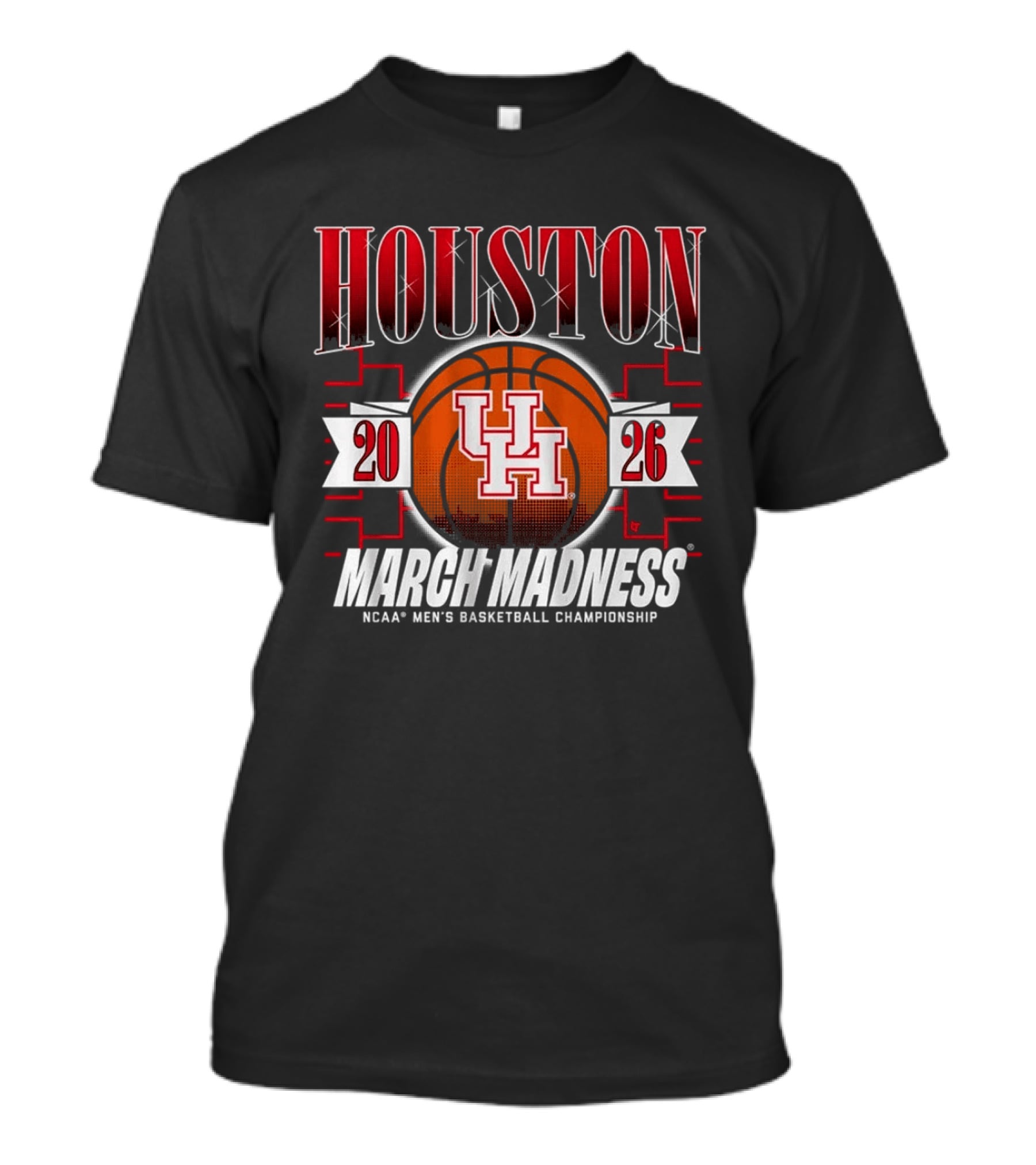 Houston Cougars 2026 NCAA Men's Basketball Championship March Madness T-Shirt