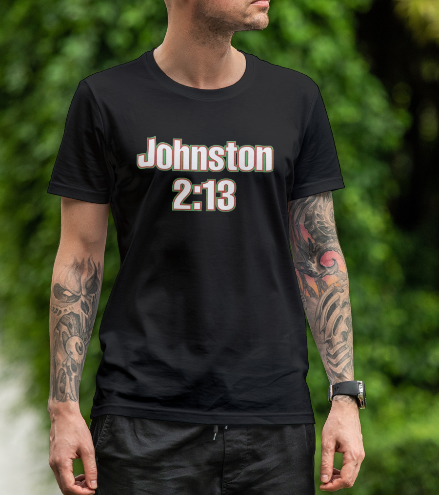Johnston 2:13 Try Record Sports T-Shirt