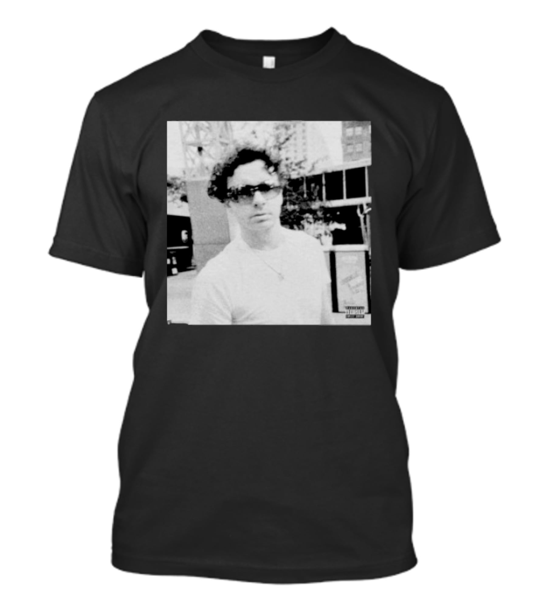 Sweet Action Jack Harlow Black And White Photo Explicit Content T-Shirt