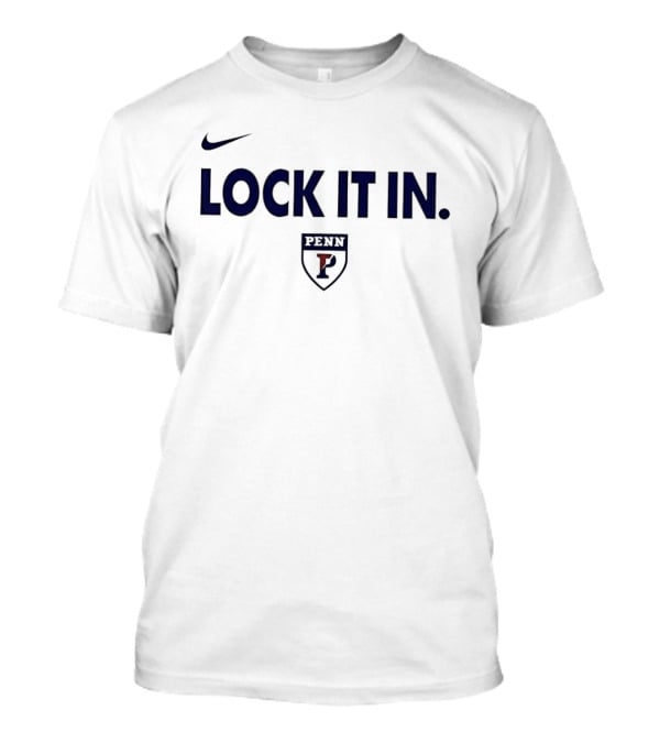 Nike Penn Quakers Lock It In 2026 Basketball T-Shirt