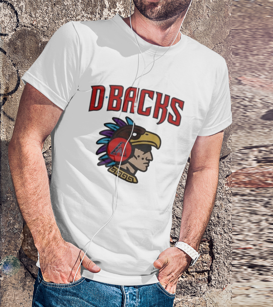 2026 D Backs World Tour Mexico City Series Aztec Baseball T-Shirt