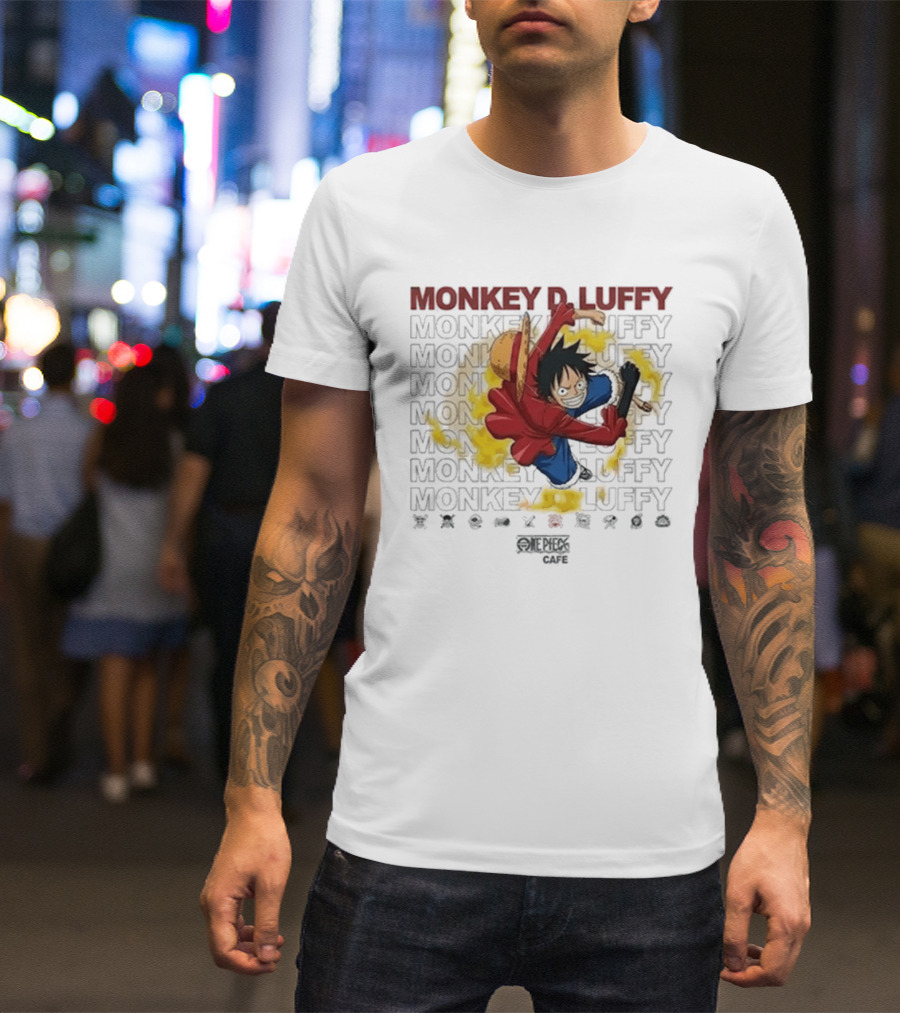 Popeyes Ishowspeed One Piece Monkey D. Luffy 2026 T-Shirt