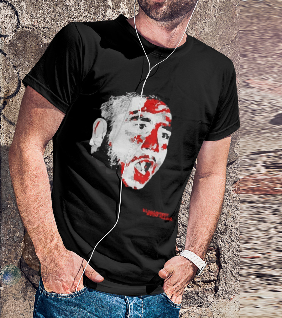 Bloodstone Wrestling Chico Suave Red Face T-Shirt