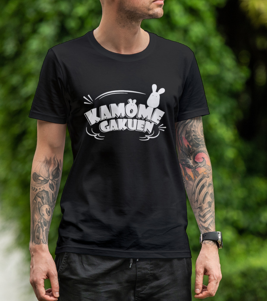 Toilet Bound Hanako Kun Kamome Gakuen Rabbit Motif T-Shirt