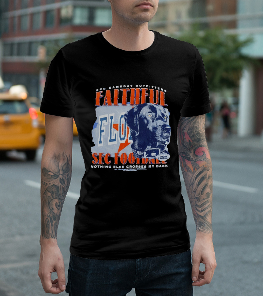 SEC Gameday Outfitters Faithful Florida SEC Football Nothing Else Crosses My Back T-Shirt