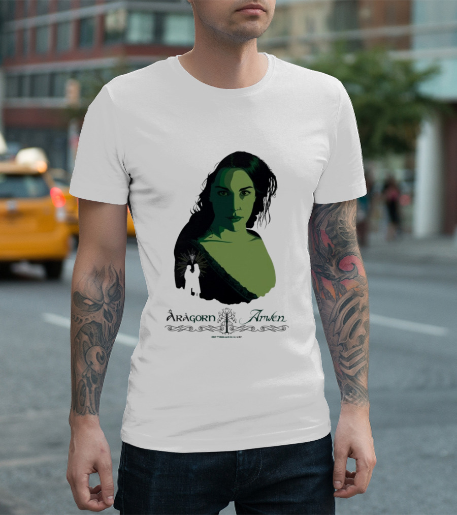 Aragorn Arwen The Lord Of The Rings T-Shirt