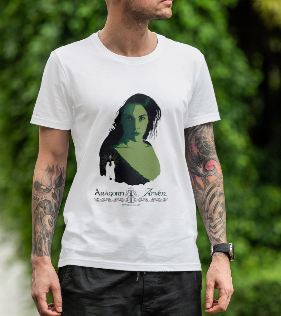 Aragorn Arwen The Lord Of The Rings T-Shirt
