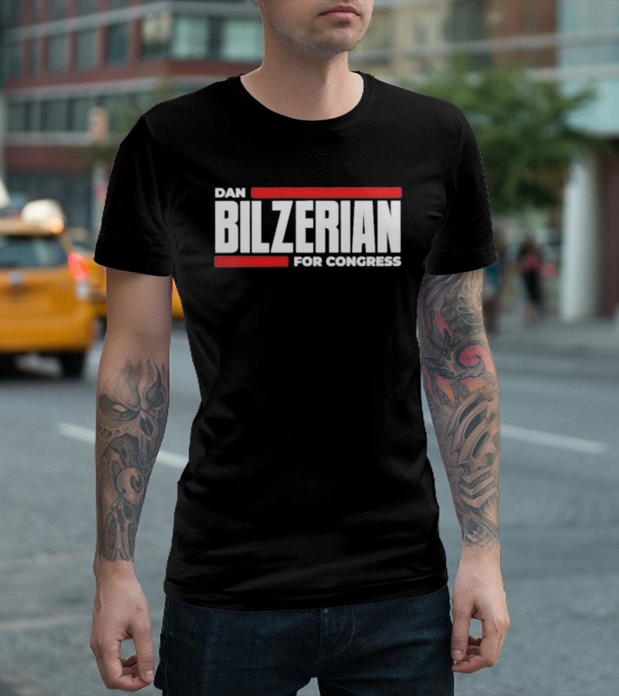 2026 Dan Bilzerian For Congress Election Campaign T-Shirt