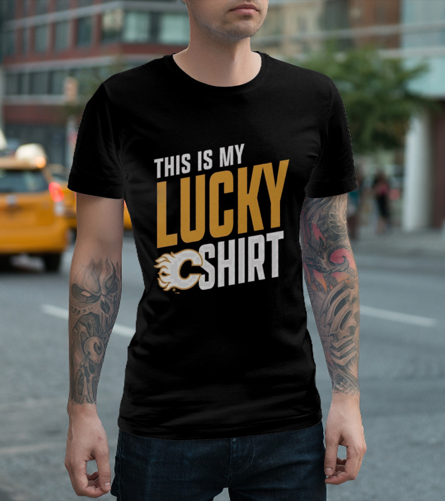 Calgary Flames This Is My Lucky 2026 T-Shirt