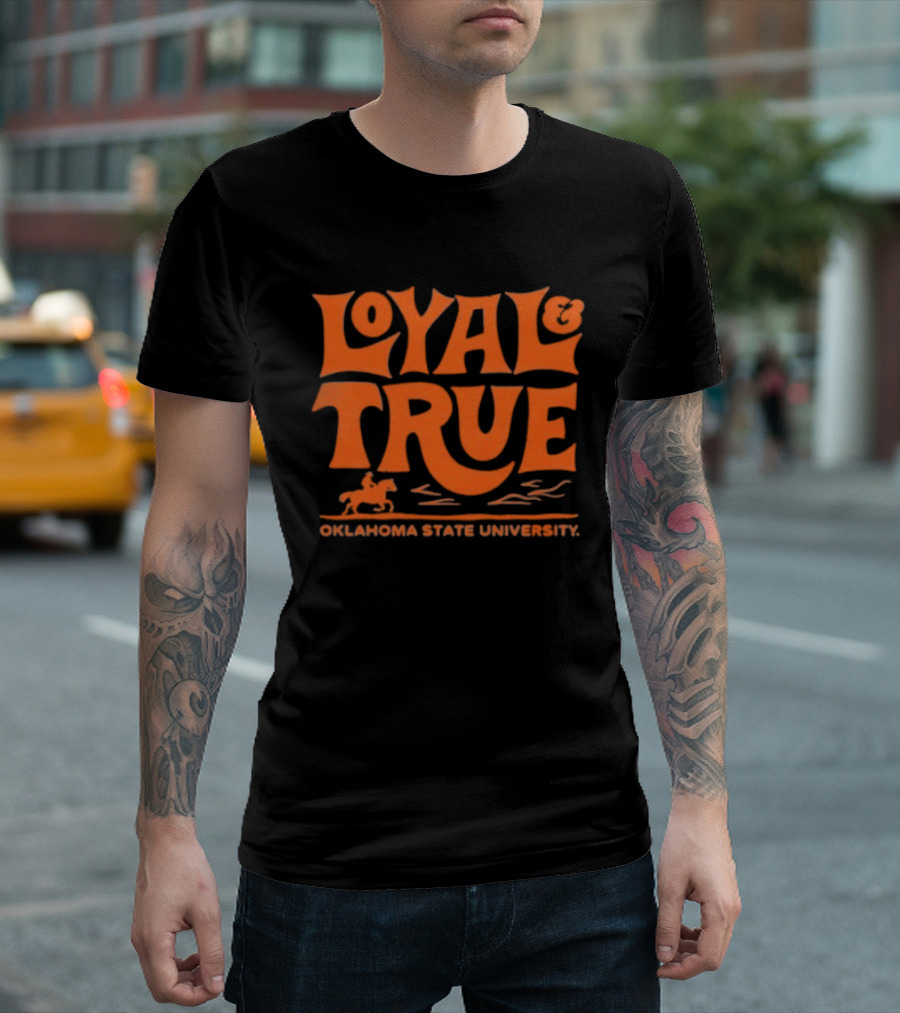 Loyal True Oklahoma State University Cowboy Spirit T-Shirt