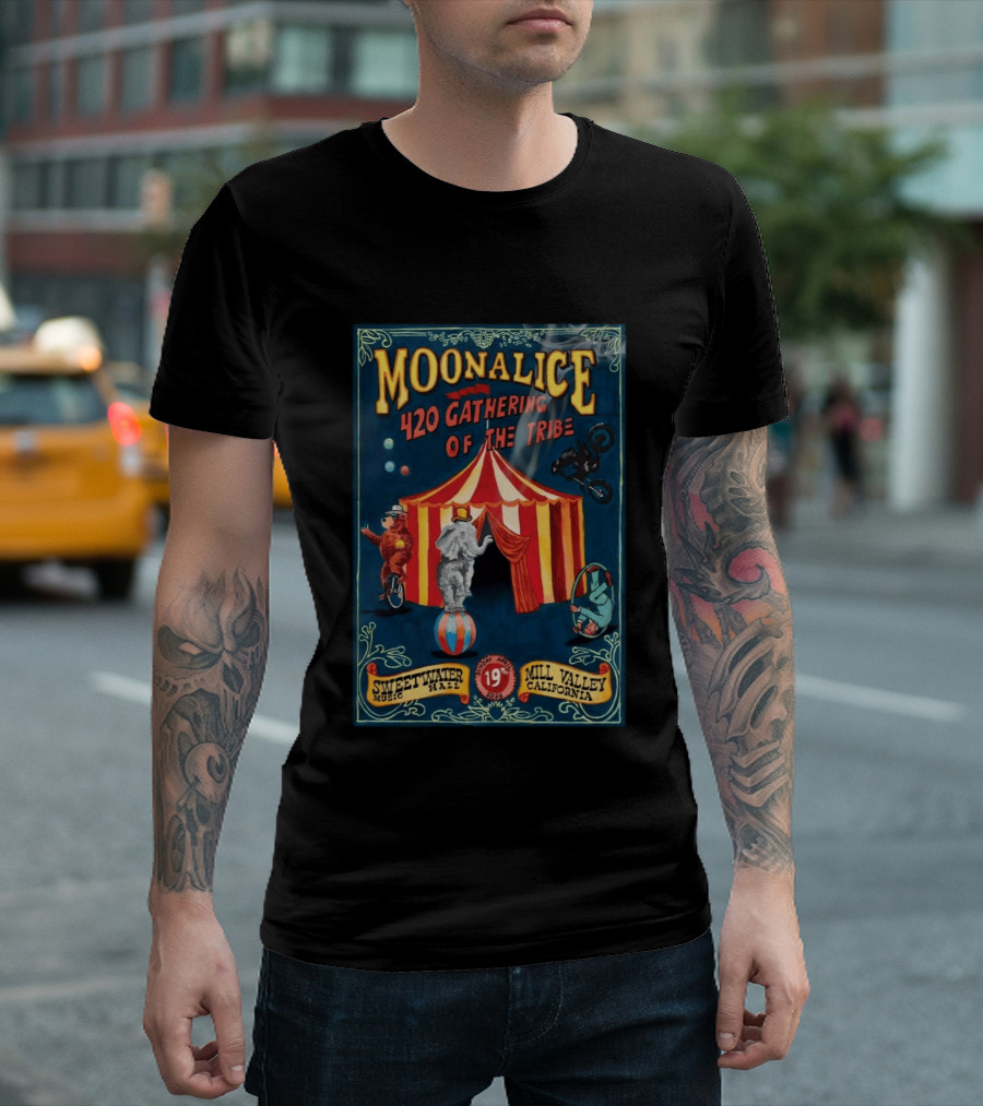Moonalice 420 Gathering Of The Tribe Sweetwater Music Hall Mill Valley California Apr 19 2026 T-Shirt