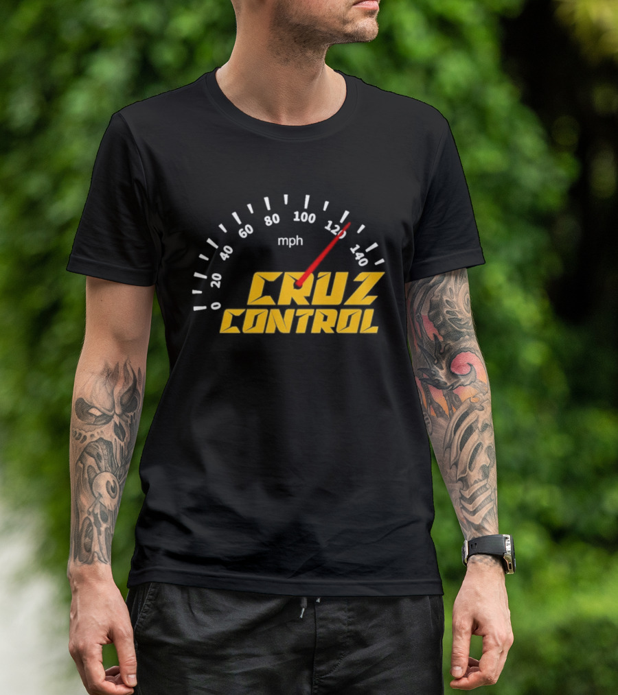Cruz Control Speedometer MPH Pittsburgh Pirates T-Shirt