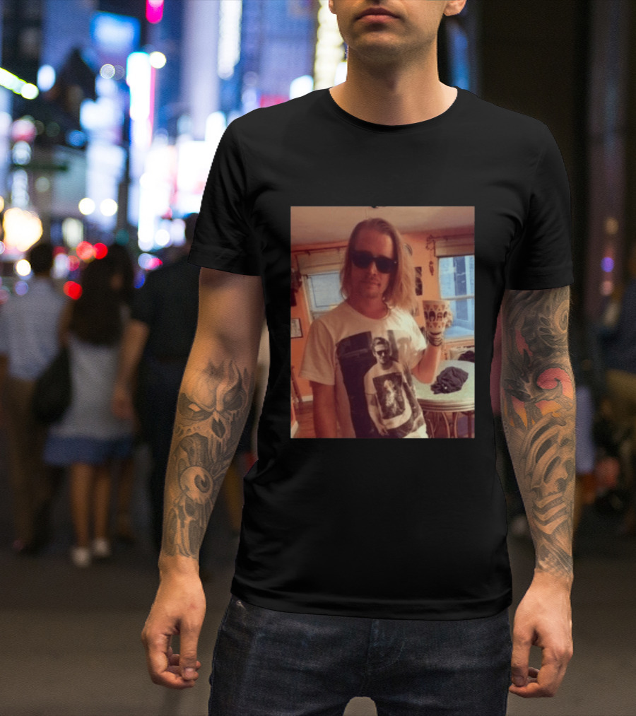 Ryan Gosling Meta Fashion Macaulay Culkin Homage T-Shirt