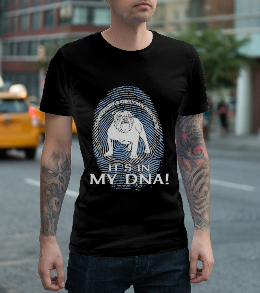 Canterbury Bankstown Bulldogs It's In My Dna Fan T-Shirt