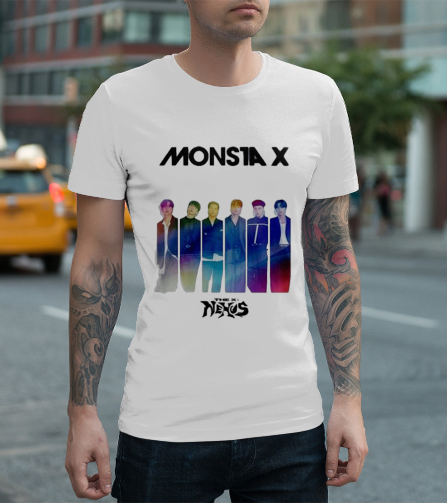 Monsta X Nexus 2026 White T-Shirt