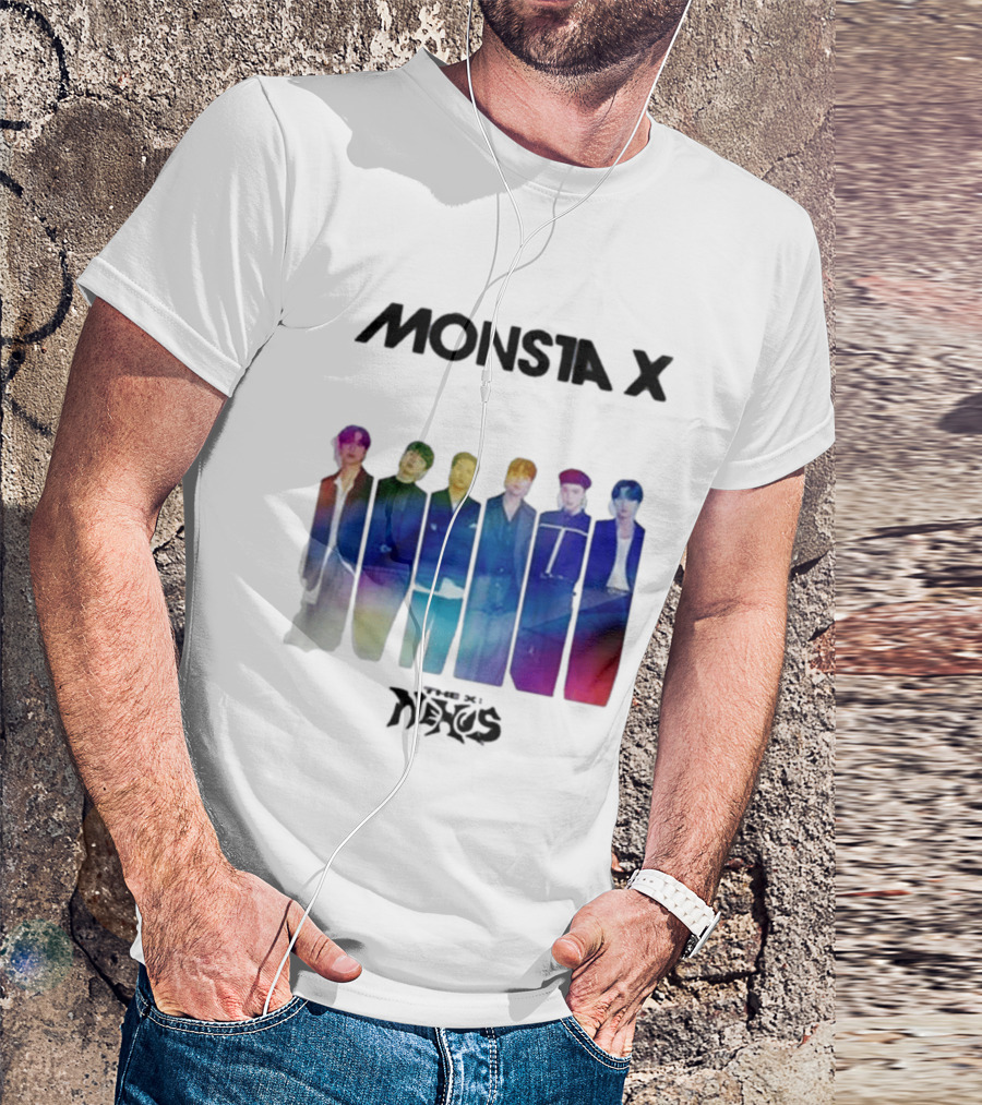 Monsta X Nexus 2026 White T-Shirt