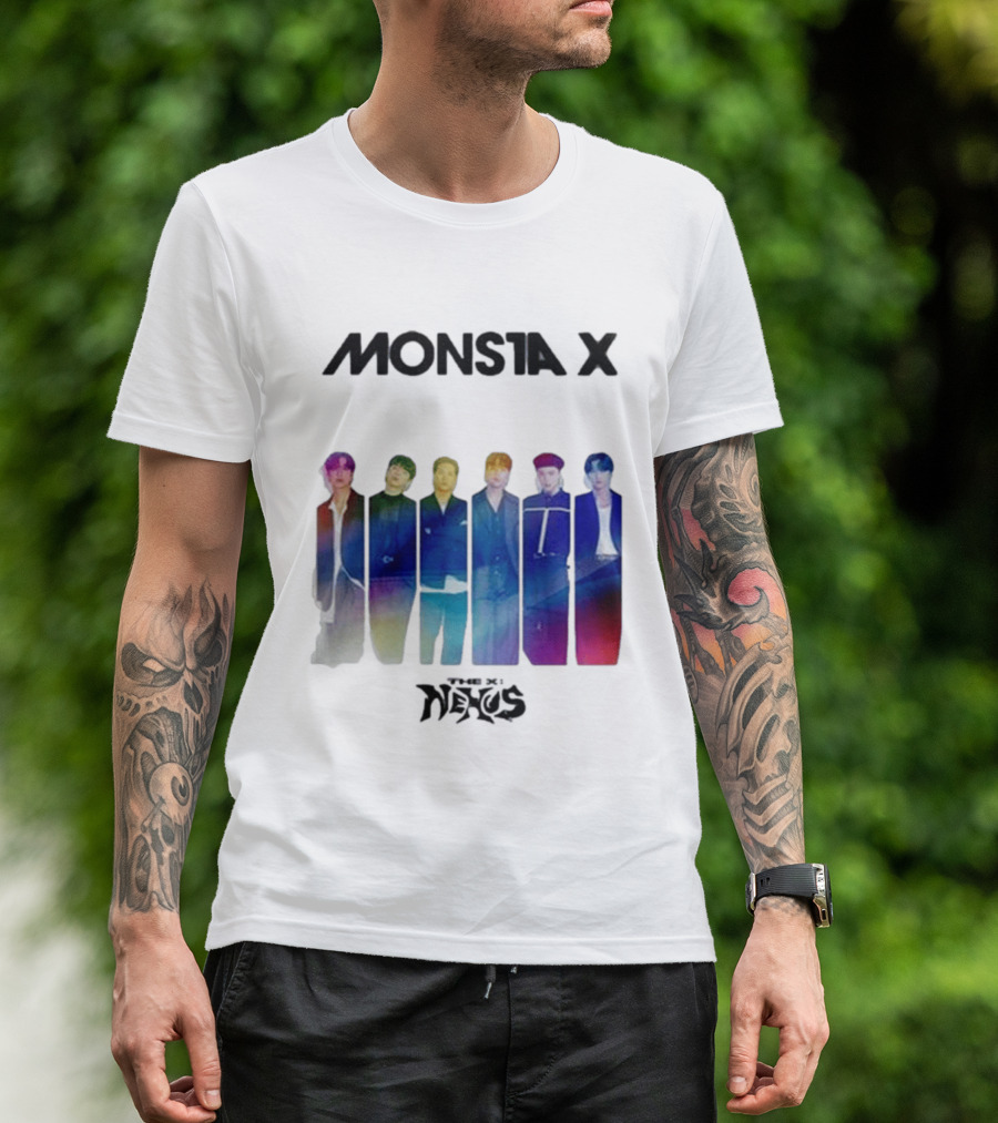 Monsta X Nexus 2026 White T-Shirt