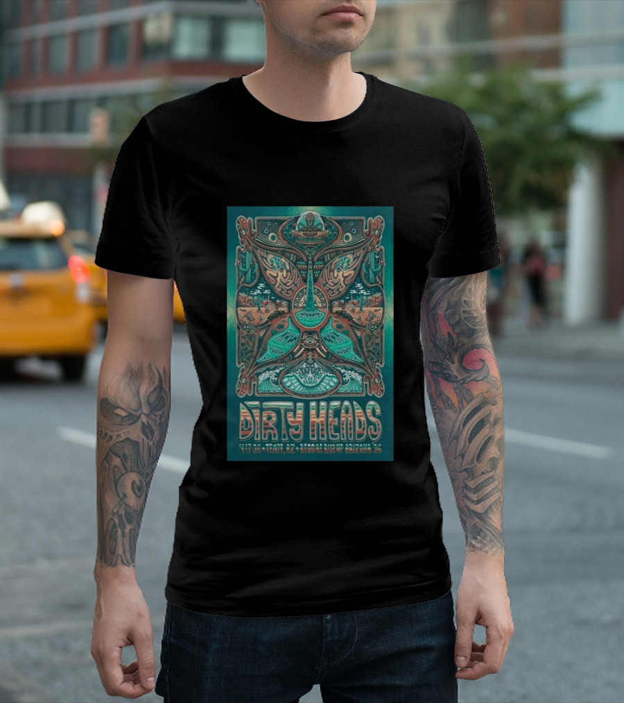 Dirty Heads Reggae Rise Up Tempe Arizona 4.17.26 T-Shirt