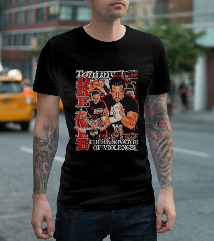 Tommy Dreamer ECW The Innovator Of Violence T-Shirt