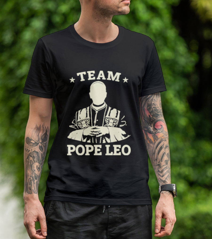 Team Pope Leo XIV Star T-Shirt