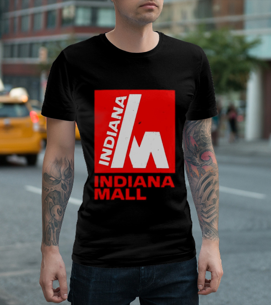 Indiana Mall Indiana PA Vintage Style Red T-Shirt
