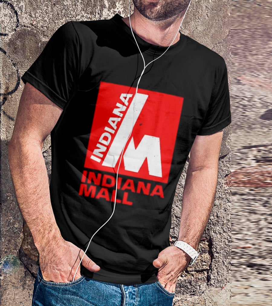 Indiana Mall Indiana PA Vintage Style Red T-Shirt