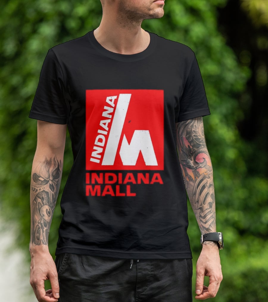 Indiana Mall Indiana PA Vintage Style Red T-Shirt