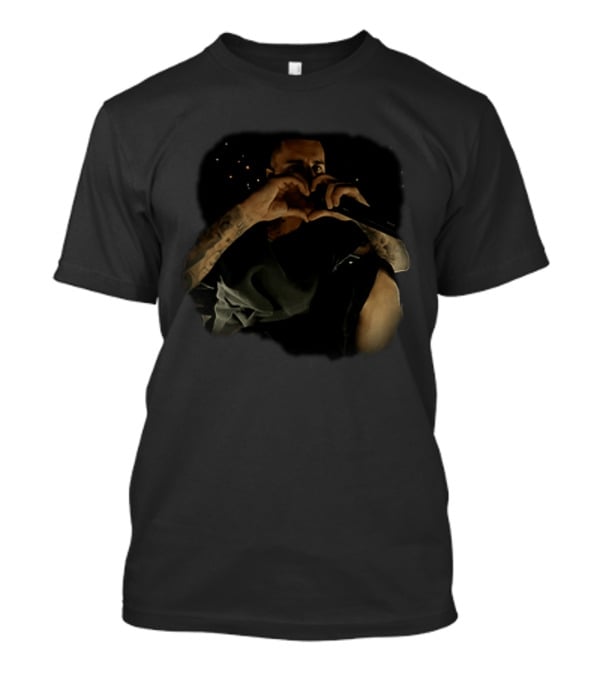 Justin Bieber Heart Gesture Coachella Valley Music & Arts Festival Performance T-Shirt