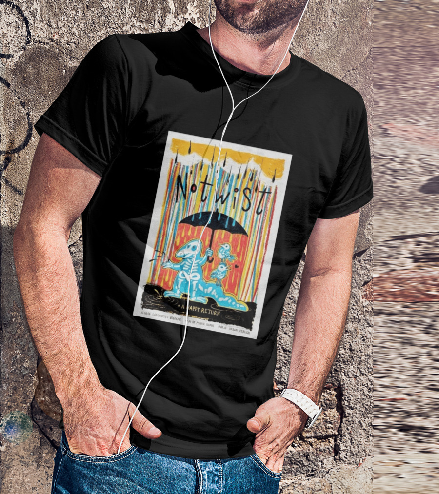 Notwist A Happy Return Tour Italy April 2026 Locomotiv Monk T-Shirt