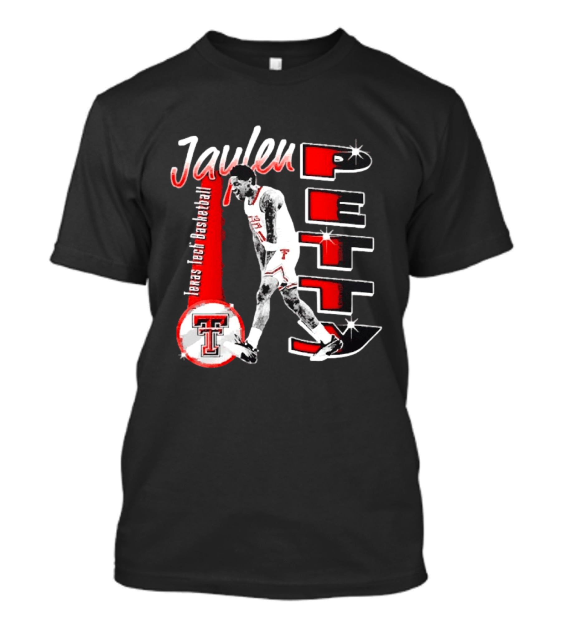 Jaylon Petty Texas Tech Red Raiders Basketball T-Shirt
