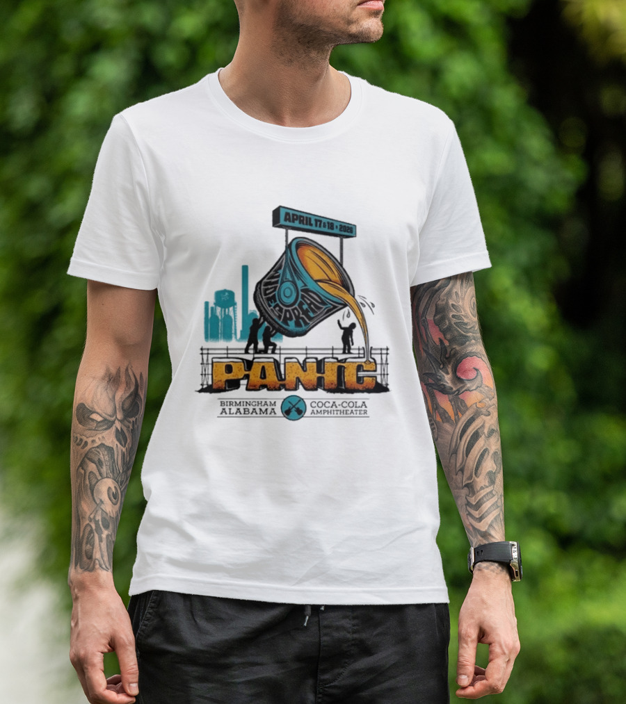 Widespread Panic Coca Cola Amphitheater April 17 18 2026 Event T-Shirt