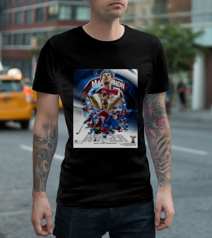 Nathan Mackinnon Winner 2026 Rocket Richard Trophy Colorado Hockey Team T-Shirt