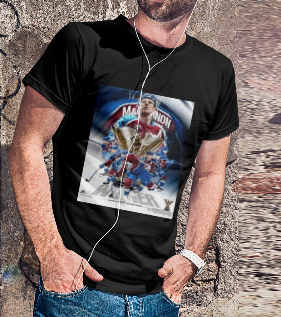 Nathan Mackinnon Winner 2026 Rocket Richard Trophy Colorado Hockey Team T-Shirt
