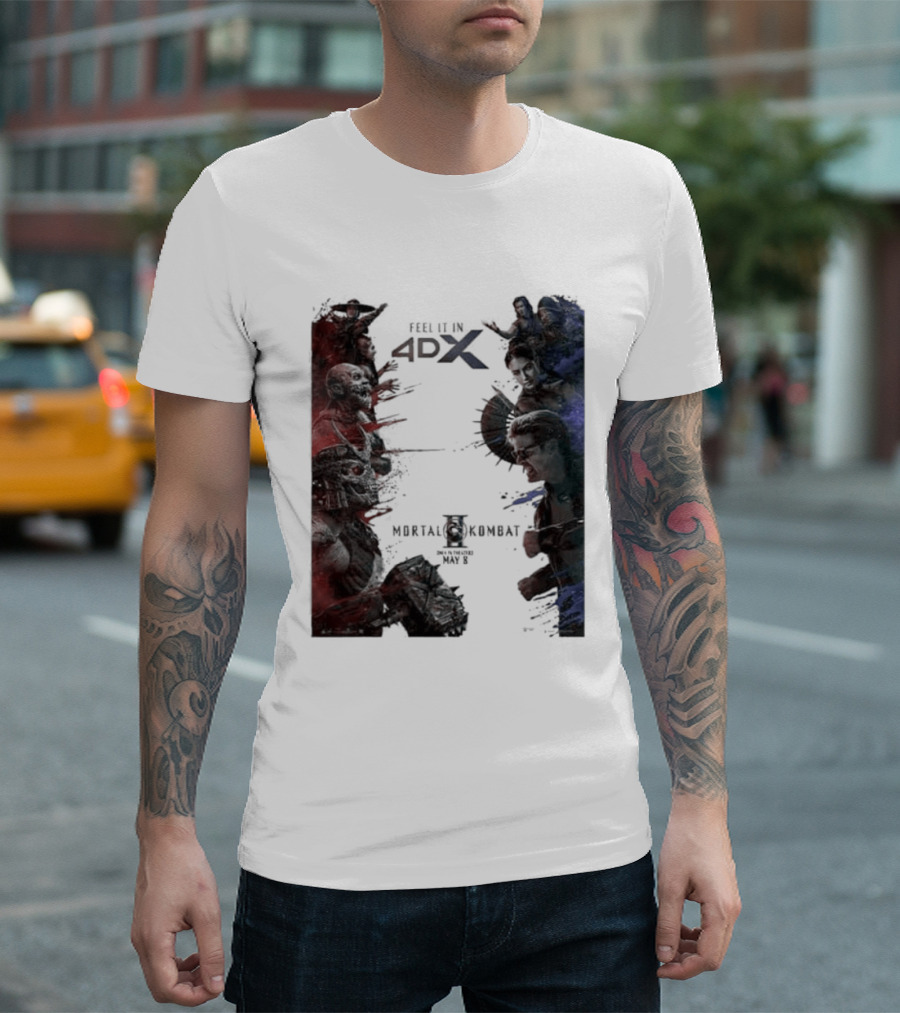 Mortal Kombat II 4DX Exclusive In Theaters May 8 2026 T-Shirt
