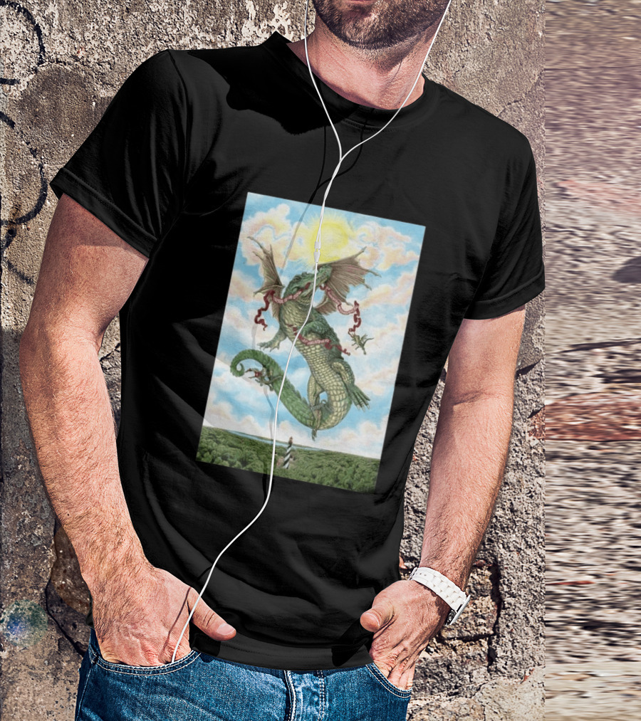 Goose St. Augustine Amphitheatre Concert April 18 19 2026 Flying Dragon And Lighthouse T-Shirt