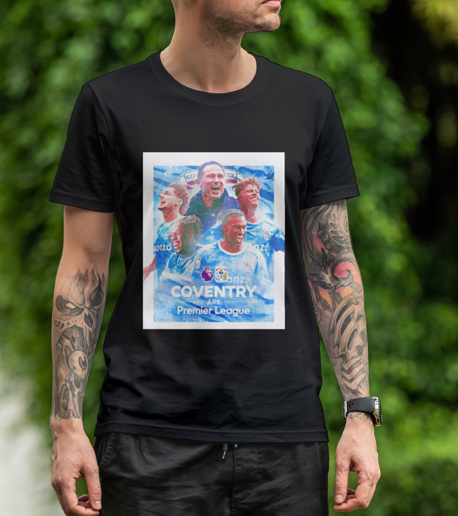 Coventry City FC Premier League Players Coventry Are Premier League T-Shirt