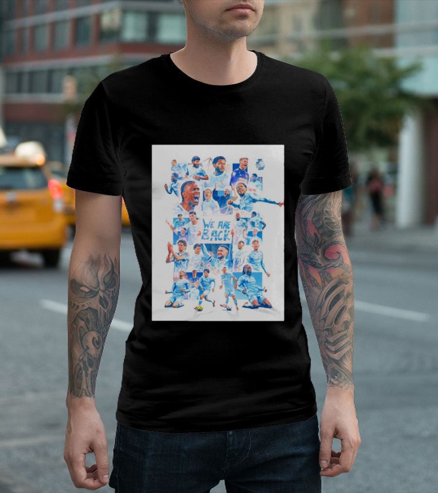 Coventry City Football Club We Are Back Celebration Players Team Unity T-Shirt