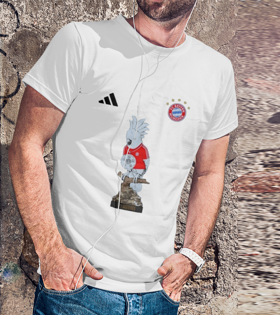 Fc Bayern München Deutscher Meister 2026 Cockatoo Champion Bundesliga T-Shirt