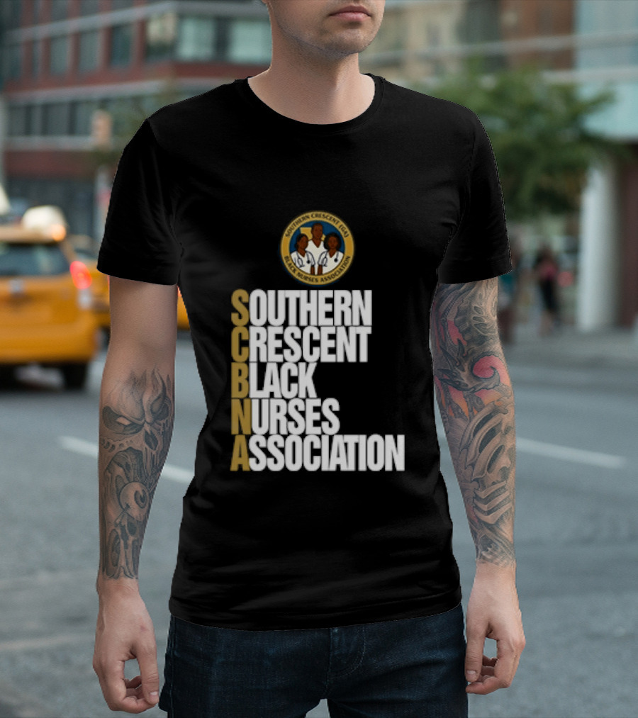 Southern Crescent Black Nurses Association Diversity Unity Healthcare Community T-Shirt