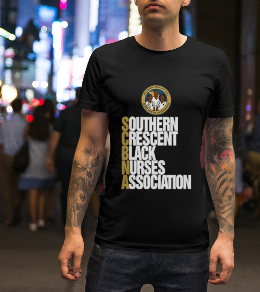 Southern Crescent Black Nurses Association Diversity Unity Healthcare Community T-Shirt