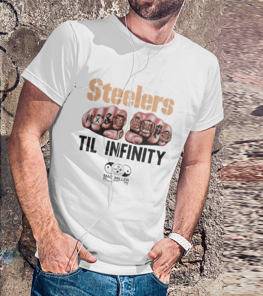 Steelers Til Infinity Mac Miller Most Dope Fists T-Shirt