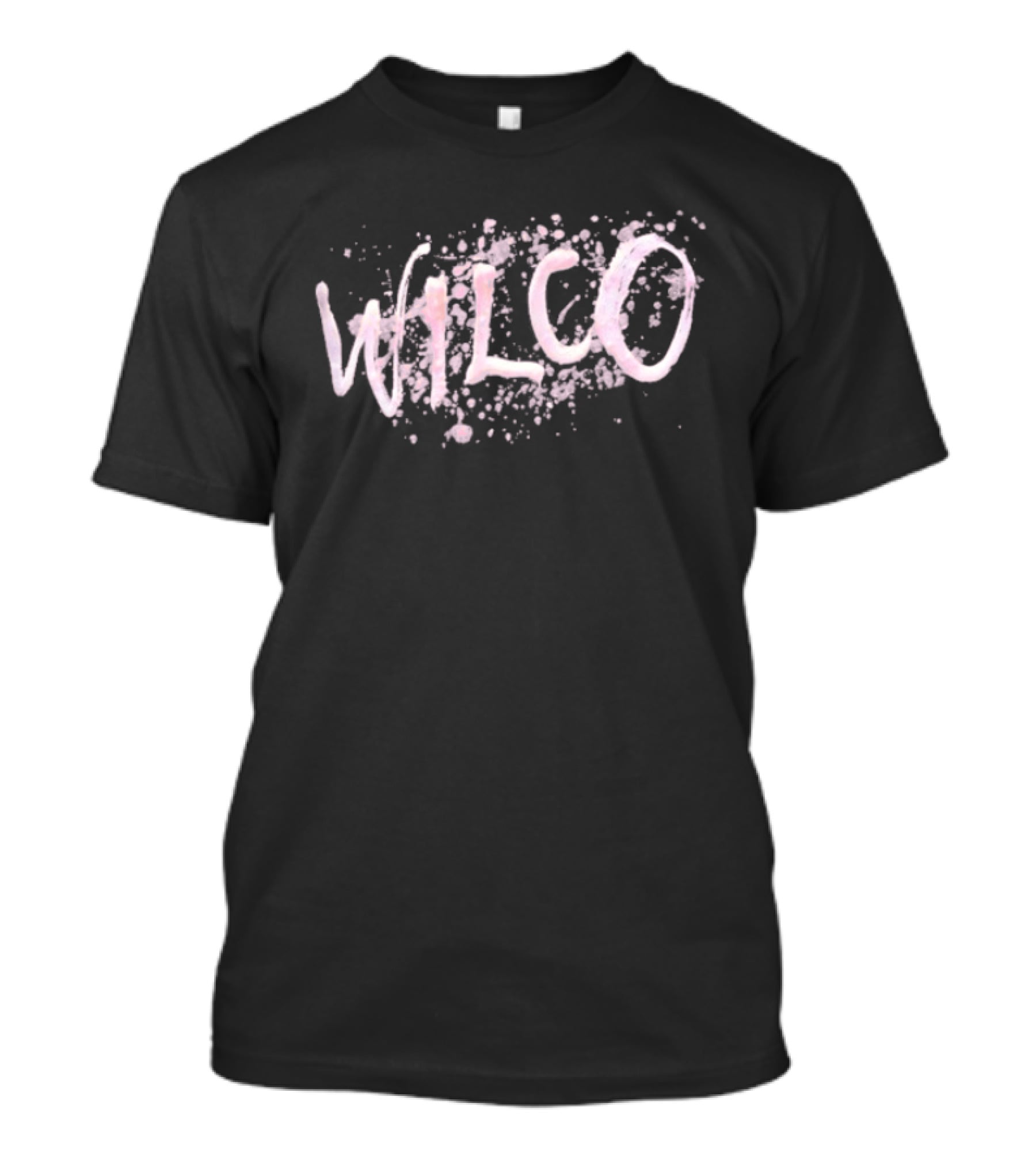 Wilco Paint Splatter Pink T-Shirt