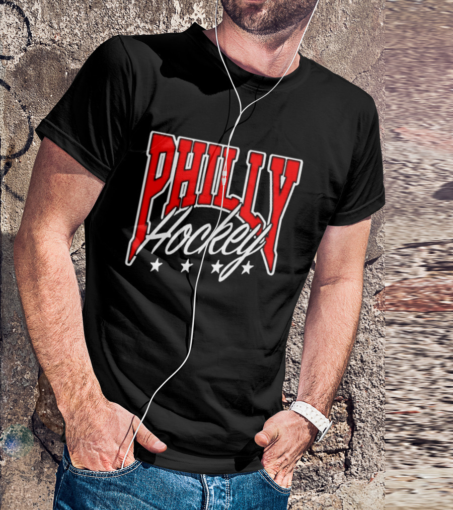 Philly Hockey Philadelphia Flyers Stars T-Shirt