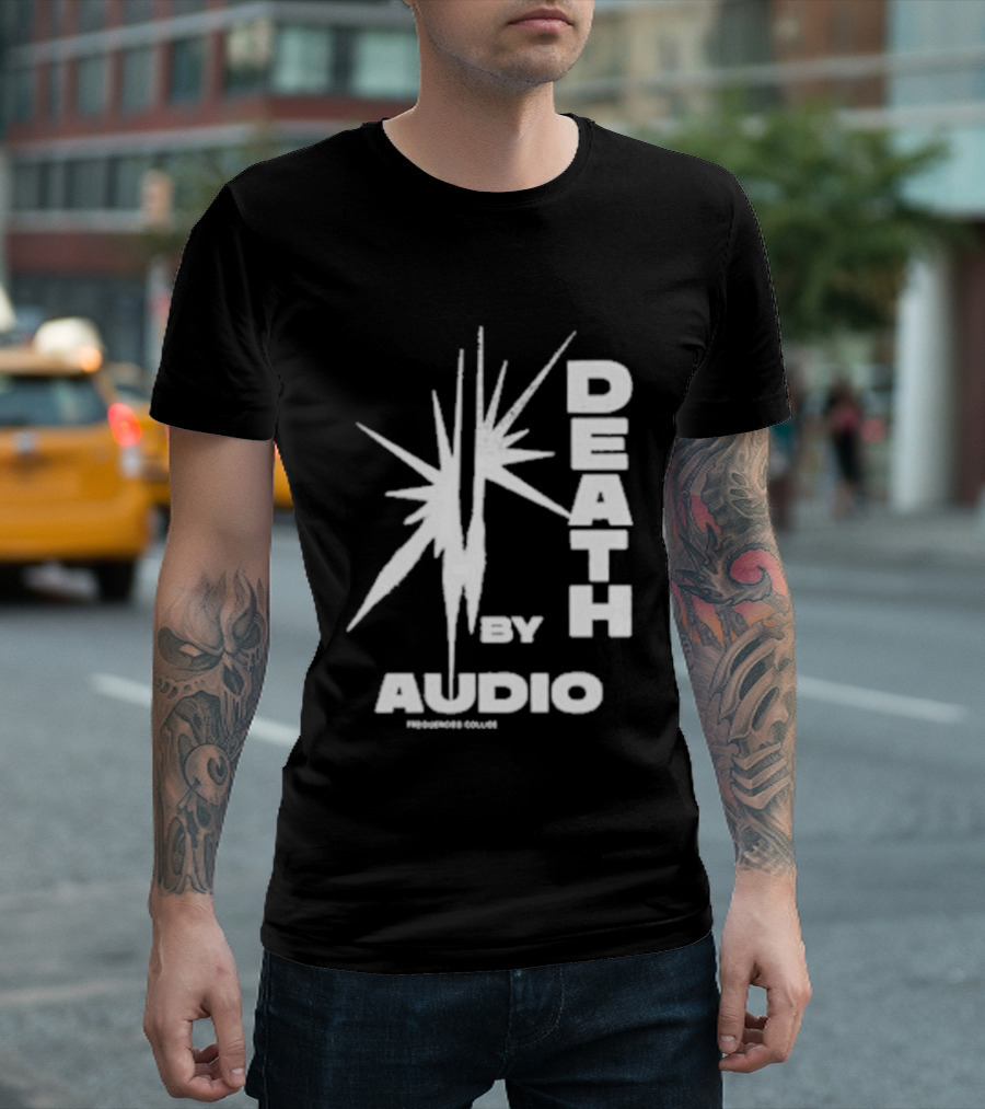 Death By Audio Frequencies Collide Burst T-Shirt