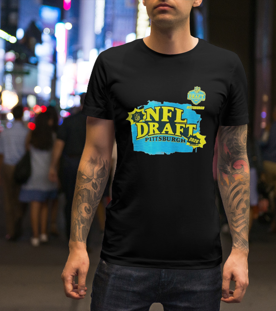 NFL Draft Pittsburgh 2026 Event Merchandise T-Shirt