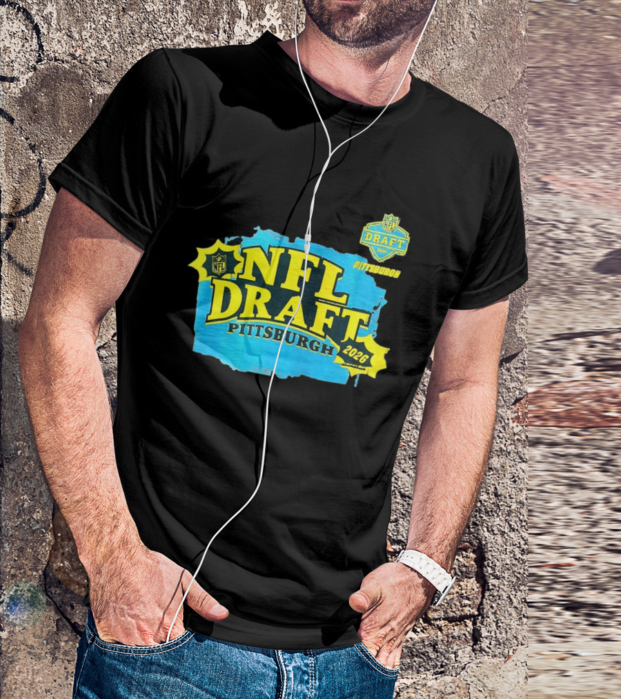 NFL Draft Pittsburgh 2026 Event Merchandise T-Shirt