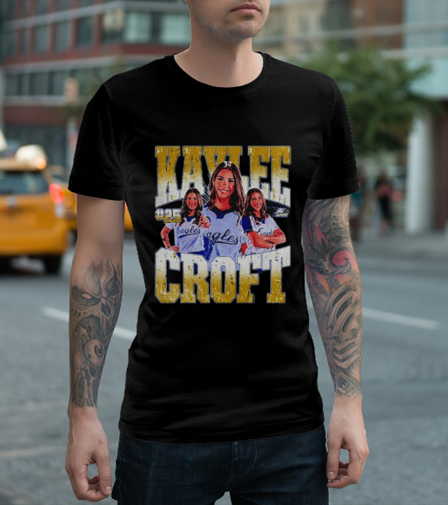 Kaylee Croft #25 Georgia Southern Eagles T-Shirt