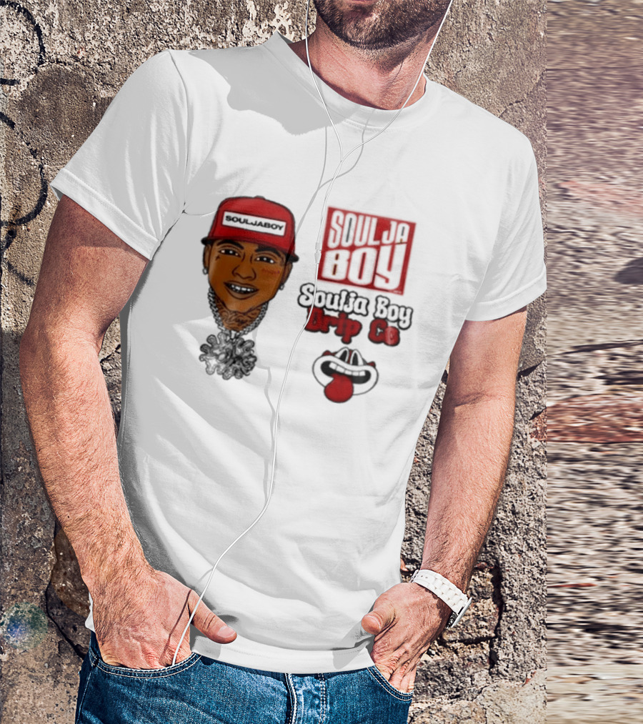 Soulja Boy Drip Co Tour 2026 Grills And Hat Collection T-Shirt